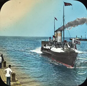 Black And White Lantern Slides Prints: Bonnie Princess
