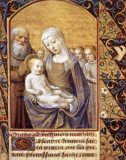Book of Hours. Life of the Virgin. 15th century Book of Hours. Life of the Virgin. 15th century