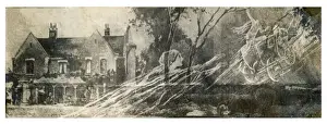 Borley Rectory Ghost Print