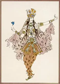 Female Dancer Costume Prints: Borodin - Igor - 4