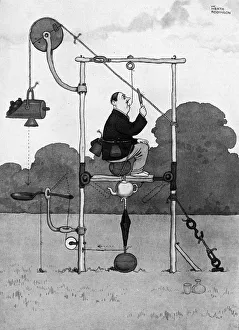 Bound to Draw by William Heath Robinson