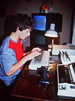 Boy on Commodore 64 Print