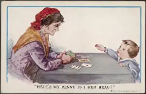 Boy and Fortune Teller Print