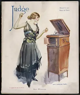 Vintage Phonograph Prints: BOY WANTED