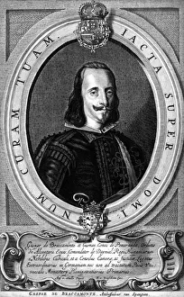 Historical Figures Of Spain Prints: Braccamonte & Guzman