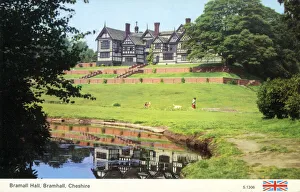 Bramall Hall - a largely Tudor manor house in Bramhall, within the Metropolitan Borough Bramall Hall - a largely Tudor manor house in Bramhall, within the Metropolitan Borough