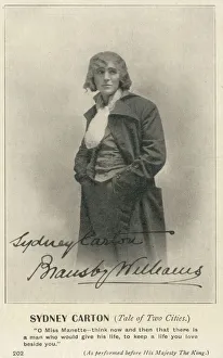 Bransby Williams as Sydney Carton, A Tale of Two Cities Bransby Williams as Sydney Carton, A Tale of Two Cities