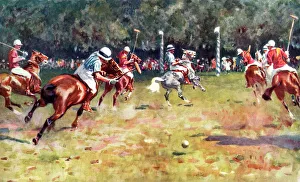 Breaking Up a Rush - Polo by Gilbert Holiday Breaking Up a Rush - Polo by Gilbert Holiday