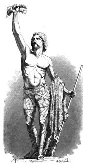 Ancient Celtic Warriors Prints: Breenus, Chieftain