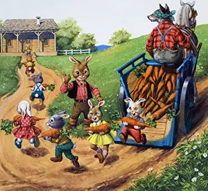 Brer Rabbit Print by Unknown Artist
