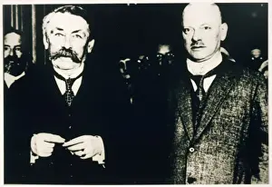 German Politician Prints: Briand & Stresemann