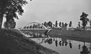 River Scenery Prints: Bridge over a river