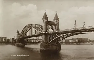 Bridge over the River Rhine, Bonn-am-Rhein, Germany Bridge over the River Rhine, Bonn-am-Rhein, Germany