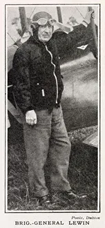 Brigadier-General Arthur Corrie Lewin, pictured at the first air pageant organised by Brigadier-General Arthur Corrie Lewin, pictured at the first air pageant organised by