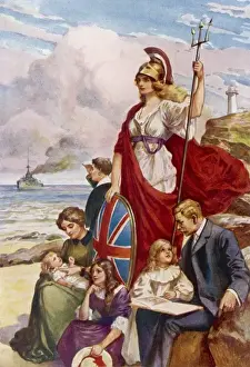 Mary Evans Print of Britannia