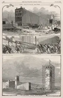 The Britannia Bridge Print, 1850