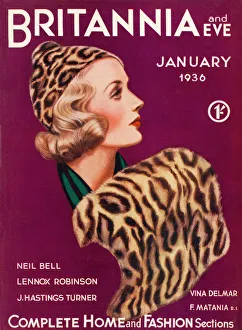 Britannia and Eve magazine, January 1936 Britannia and Eve magazine, January 1936