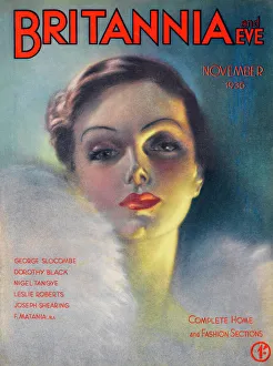 Britannia and Eve magazine, November 1936 Britannia and Eve magazine, November 1936