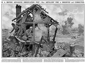 A British Advanced observation post A British Advanced observation post