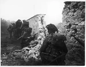 British Troops In France Prints: British Advancing