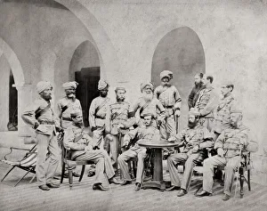 British army in India the 21st Punjab Infantry, 1866 British army in India the 21st Punjab Infantry, 1866