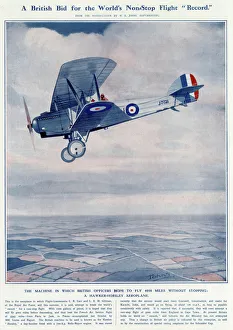 British bid for the Worlds non-stop flight record 1927 British bid for the Worlds non-stop flight record 1927