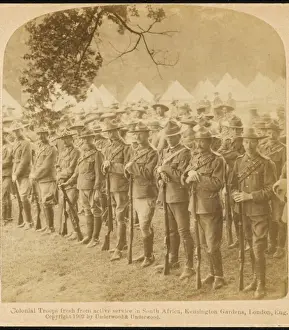 British Army In South Africa Prints: British Colonial Troops