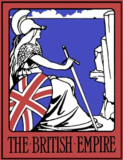 The British Empire - Britannia looks out to sea The British Empire - Britannia looks out to sea