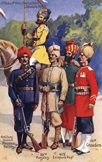 British Indian Army representatives, WW1 British Indian Army representatives, WW1