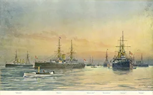 British naval ships by W Fred Mitchell British naval ships by W Fred Mitchell