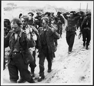 British Troops In Action Prints: British with Prisoners