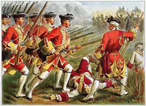 British Red Coats Infantry Print