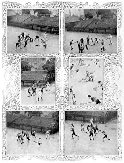 British Soldiers playing Bounce the Beecham, Hong Kong, 19 British Soldiers playing Bounce the Beecham, Hong Kong, 19