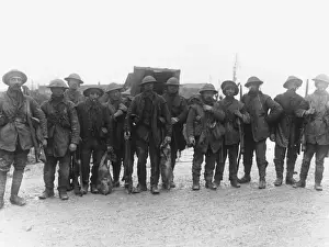 British Troops In Ww1 Prints: British troops 1916