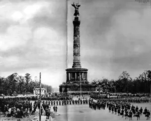 British Troops Parading in Berlin, 14/07/1945 Print