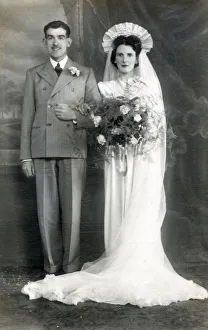 British wedding photograph - smart couple British wedding photograph - smart couple