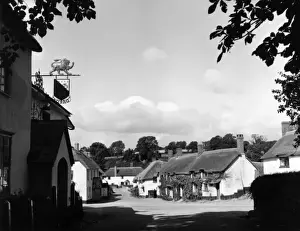 Thatched Cottage Architecture Prints: Broadhembury, East Devon