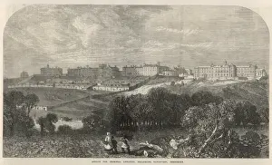 Victorian Era Asylums UK Prints: Broadmoor Asylum