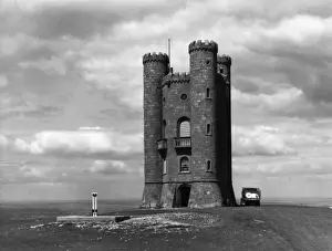 Sunset Over England Prints: Broadway Tower