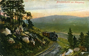 Broken - Brokenbahn Railway, Konigsberg, Bayem Broken - Brokenbahn Railway, Konigsberg, Bayem