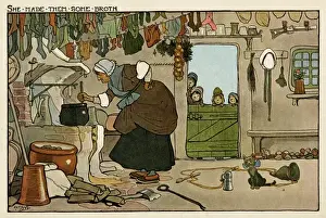 She Made Them Some Broth Print, 1899