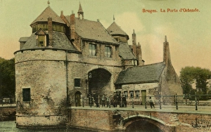 Bruges, Belgium - the Port of Ostend Bruges, Belgium - the Port of Ostend