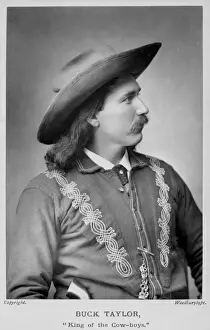 Buffalo Bills Wild West Show Prints: Buck Taylor