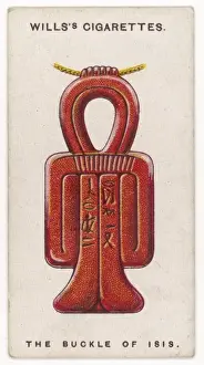 Egyptian Mythology Symbols Prints: Buckle of Isis