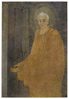 Buddhist Monk Images Prints: Buddha as Mendicant