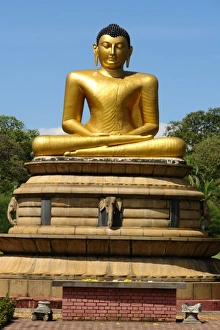 Buddha in Vihara Maha Devi Park, Colombo, Sri Lanka Buddha in Vihara Maha Devi Park, Colombo, Sri Lanka