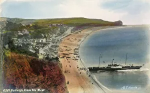 Budleigh Salterton, Devon - viewed from the West Budleigh Salterton, Devon - viewed from the West