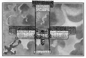 Bullet & shrapnel holes in a Farman biplane, WW1 Bullet & shrapnel holes in a Farman biplane, WW1