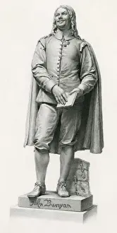 Historical Figure England Prints: Bunyan Statue