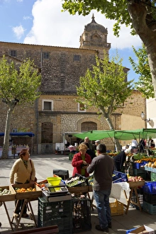 Bunyola, Mallorca, Spain, - Market Square Bunyola, Mallorca, Spain, - Market Square